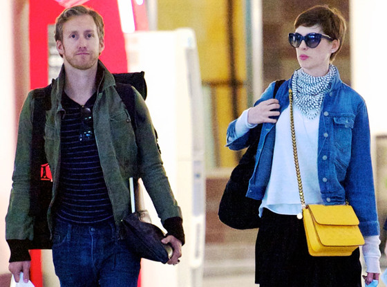 Anne Hathaway, Adam Shulman Anne Hathaway, Adam Shulman